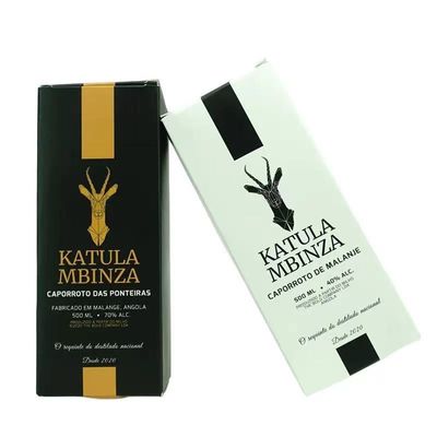 Ordine personalizzato accettato bottiglia singola scatola regalo riutilizzabile con pelle di grano di coccodrillo Pu