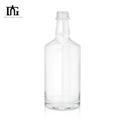 Materiale di base di vetro 750 ml Bottiglia di vino di whisky per alcool