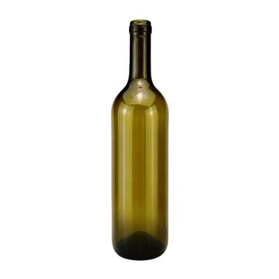 Stampa a schermo Stampa a caldo Verniciatura incisione elettroplatazione 750 ml Bottiglia di vino di vetro