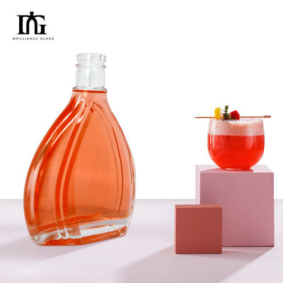 500 ml Bottiglia di liquore vuota per rum whisky vodka liquori Collare Materiale vetro