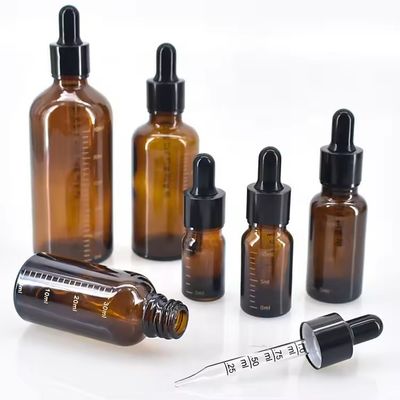 15 ml 50 ml Imballaggio per la cura della pelle Bottolina di vetro per olio essenziale Bottolina per olio personalizzata