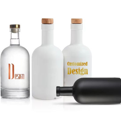 Bottiglia di vetro per vodka spirit whisky gin liquore 200ml 375ml 500ml 700ml 750ml Perfetto