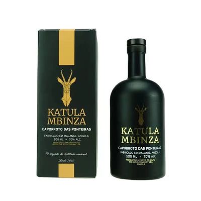 Ordine personalizzato accettato bottiglia singola scatola regalo riutilizzabile con pelle di grano di coccodrillo Pu