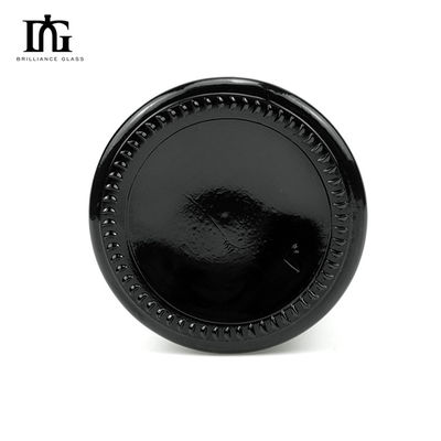 Tipo di sigillamento CORK Logo su schermo personalizzato Stampa vetro nero 500ml 750ml bottiglia di vino di champagne