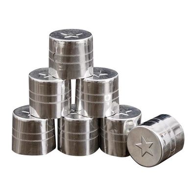 Sigillatura di forma rotonda Pvc chiaro collo Rimborso bande manica per tappo di bottiglia personalizzato