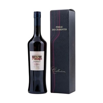 Altri regali Artiglieria Conservatorio di cuoio Scatola di vino e maniglie Bottiglia singola Reutilizzabile Scatola regalo Crocodile Grano Pu cuoio doppia bottiglia 750ml Red Wine Scatola