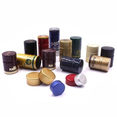 Plastico Aluminio PVC Rimborso termicamente riduttibile pellicola per bottiglia di whiskey a forma rotonda personalizzata