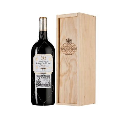 Forma personalizzata scatola di imballaggio per vino rosso doppio inciso pelle PU per l'artigianato