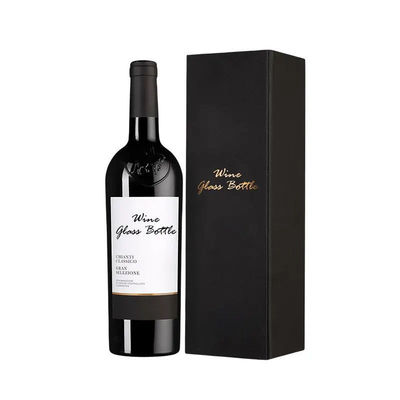 Imballaggio in cartone per bottiglie di vino/acqua con scatola regalo con Eva personalizzata all'interno