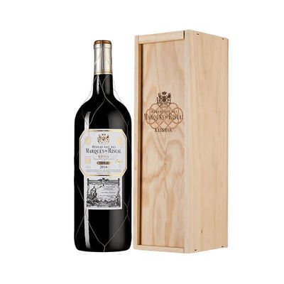 Imballaggio in cartone per bottiglie di vino/acqua con scatola regalo con Eva personalizzata all'interno