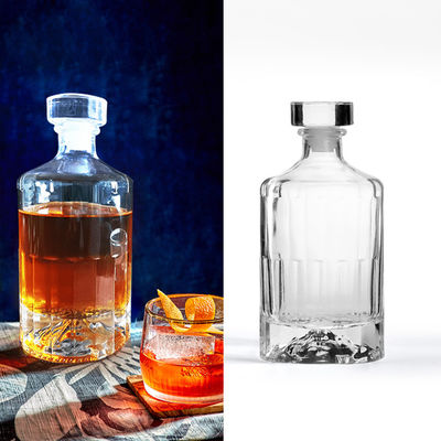 Bottiglia di gin 500ml 750ml Liquore Vodka Rum Spirito Whiskey Whisky Brandy Acqua Bottiglie in vetro