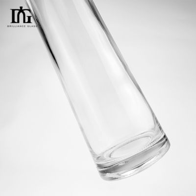 Manipolazione di superficie di incisione 750 ml 500 ml 350 ml Bottiglia vuota di vetro per whisky e gin