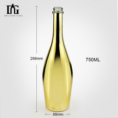 Bottiglia di profumo in vetro rotondo da 100 ml con verniciatura e stampaggio a caldo Materiale di base vetro