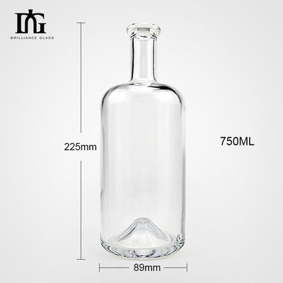 Stampa a schermo Stampaggio a caldo Pittura incisione elettroplatazione Flascia di vetro per profumo 100 ml