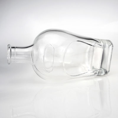 Bottiglia di vino in vetro da 700 ml/750 ml con coperchio per incisioni e marchi personalizzati