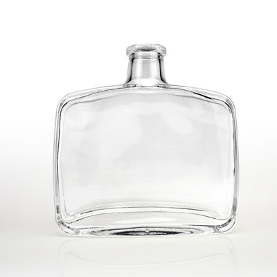 High Flint Square Clear 500ml di vetro Vodka Gin Rum Tequila Bottiglia per OEM/ODM