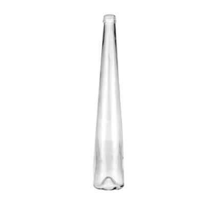 Acceptabile Logo del Cliente Collo Lungo Vodka Bottiglia di vetro 300ml 500ml da cristallo