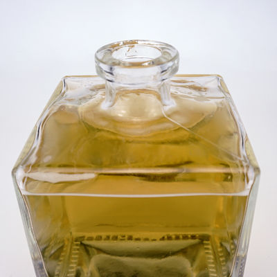 Incisione Custom 750ml bottiglia di vetro quadrato per vino di frutta whisky vodka brandy rum gin