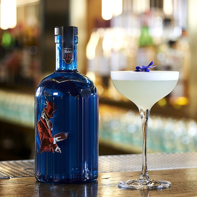 Polvere di sughero con entrambi i tappi bottiglia di vetro per vodka whisky 750ml 500ml 375ml miniatura
