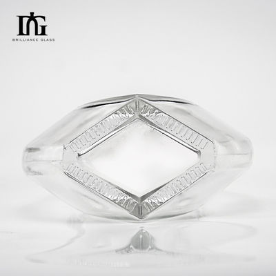 Top Fashion 700ml 1000ml 1L bottiglia di vetro per vodka Spiriti liquori Materiale di base vetro