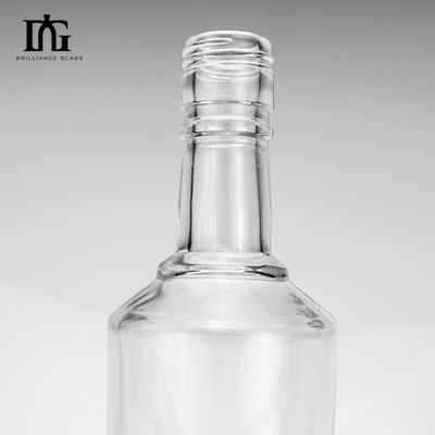Bottiglia di vetro per liquori 500ml Super Flint Alcohol Whisky Vodka Brandy Spirit vuoti personalizzati