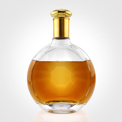 500 ml 700 ml 750 ml bottiglie di vetro per la manipolazione della superficie del ghiaccio Gin Vodka Whiskey Liquor Spirit