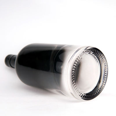 700 ml 750 ml 1000 ml Spray Painting Cork Stopper Super Flint Wine Spirits Bottiglia di vetro
