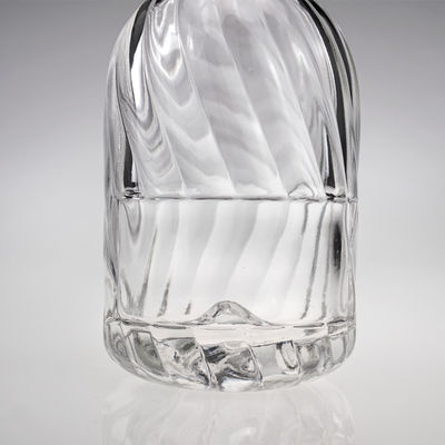 Incisione personalizzata bottiglie di vetro da 375 ml 500 ml 700 ml per succo di vino alcol rum brandy