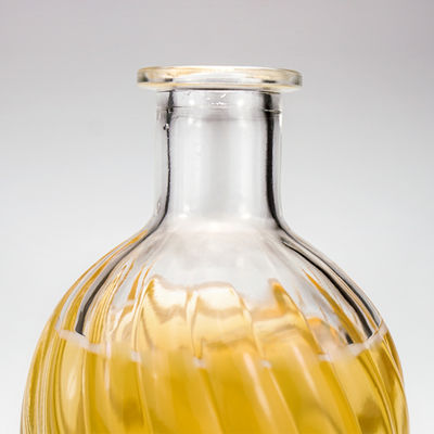 Incisione personalizzata bottiglie di vetro da 375 ml 500 ml 700 ml per succo di vino alcol rum brandy