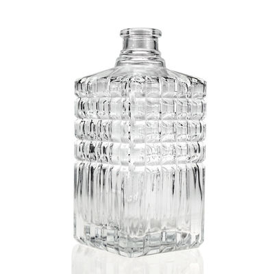 OEM/ODM Acceptabile 500 ml di bottiglia di vetro eco-compatibile per whisky e bellezza