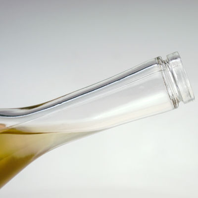 500 ml bottiglia di vetro trasparente a collo lungo per gin whisky rum liquori sigillatore tipo sughero