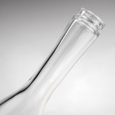 500 ml Bottiglia di vetro Vaso a forma di collo lungo Vodka Vino con vite di sughero