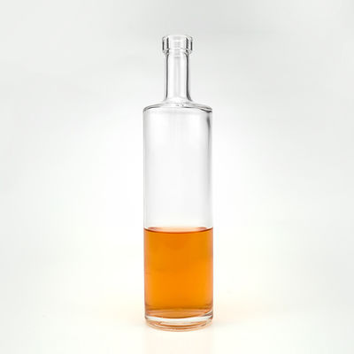 Bottiglia di liquore in vetro nero opaco 750 ml Gin nordico Whiskey Vodka Licori e bevande