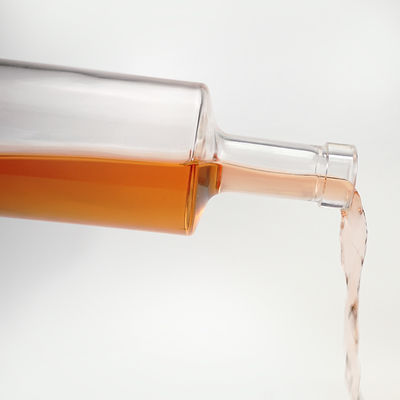 Bottiglia di liquore in vetro nero opaco 750 ml Gin nordico Whiskey Vodka Licori e bevande