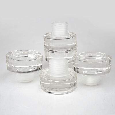 Vaso vuoto trasparente Valcano Fondo Vodka Gin Rum Tequila Whisky Brandy Spirits Bottiglia 500ml 750ml