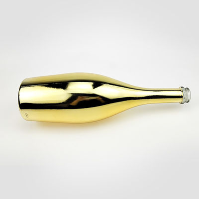 Bottiglia di acqua minerale con tappo a vite di sughero con incisione di oro Succo Super Flint Bottiglia di vetro