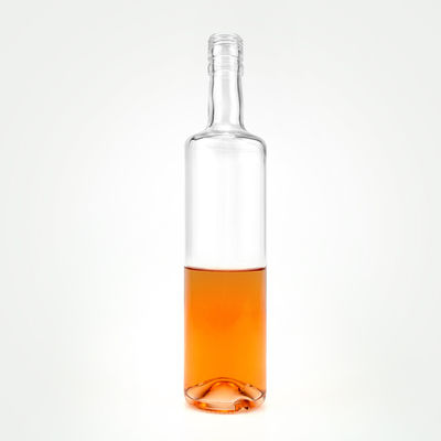 Bottiglie di vino in vetro da 700 ml e 70 cl per liquori e bevande in vetro trasparente riciclato