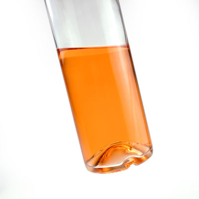 Bottiglie di vino in vetro da 700 ml e 70 cl per liquori e bevande in vetro trasparente riciclato
