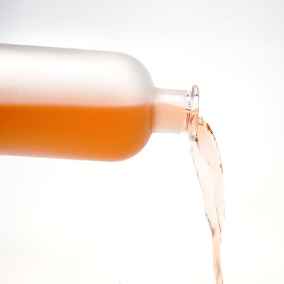 Bottiglia di vetro congelato da 200 ml a 500 ml a 700 ml a 750 ml per vodka e vino spiritoso OEM/ODM accettabile