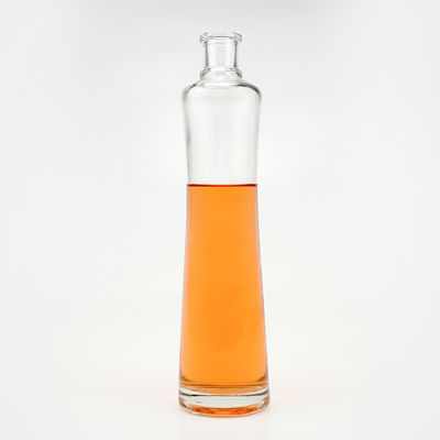 Bottiglie di tequila di vetro da 500 ml con tappi di sughero e materiale per il colletto di vetro