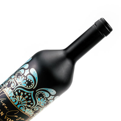 Stampa del logo personalizzato imballaggio privato taglio a stampa stampato matrimonio privato etichette di bottiglie di vino rosso