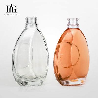 Tapo tipo sughero per entrambi i liquori Bevande 500 ml 750 ml Bottone di vetro trasparente di forma speciale