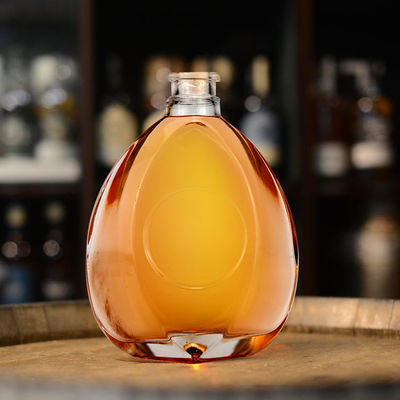 Tapo tipo sughero per entrambi i liquori Bevande 500 ml 750 ml Bottone di vetro trasparente di forma speciale