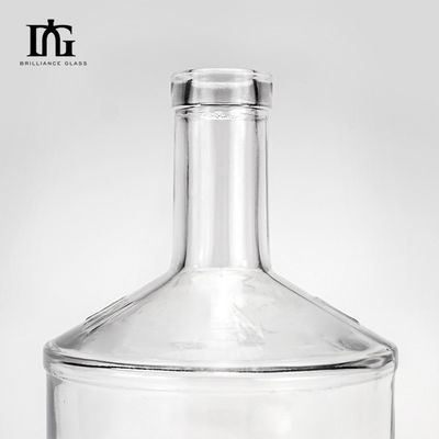 Bottiglia di vetro personalizzabile per liquori e bevande 700 ml Materiale trasparente