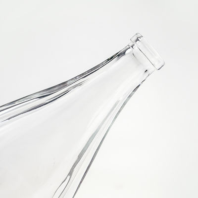 Bottiglia di vetro ambra con tappo di vetro 500ml/700ml/750ml Capacità Hotsale profumo vuoto