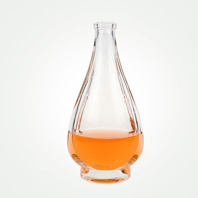 Bottiglia di vetro ambra con tappo di vetro 500ml/700ml/750ml Capacità Hotsale profumo vuoto