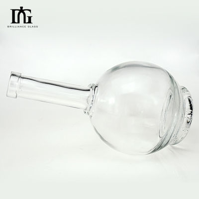 Materiale di vetro Custom Clear Luxury Liquor Box Bottiglia 750 ml 500 ml per vino spiritoso