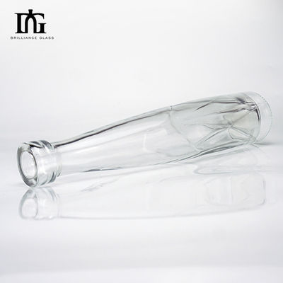 OEM/ODM Accettabile Bottiglia di vetro vuota da 290 ml per vodka gin whisky brandy spirit