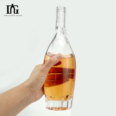 Bottiglia di liquore in vetro da 700 ml a 750 ml incisa per alcool e alcolici personalizzati