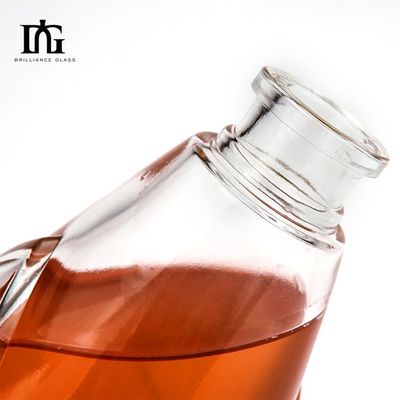 Vodaca vuota Tequila Rum Liquore Mini bottiglie di vino per liquori Materiale di base Vetro